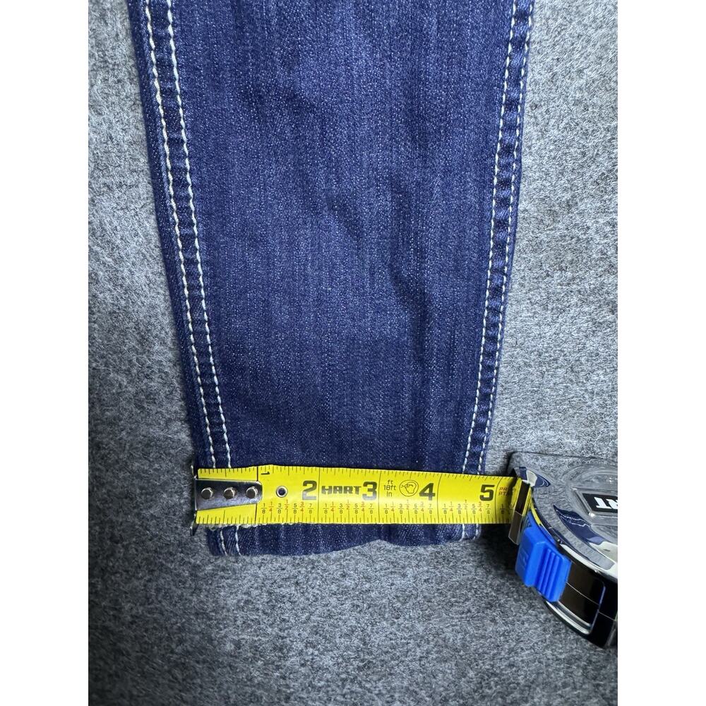 ARIAT Real Denim - Women's Jeans - Mid Rise Skinny Blue - Size 25R - Picture 9 of 14